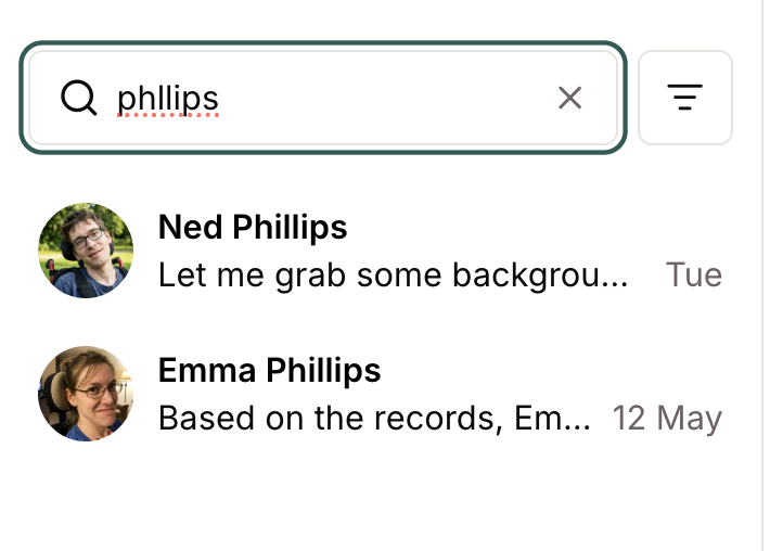 **Search your Minis, including by identifier:** the Minis list now has fast, server-side search across name, description, and profile details. Find a Mini by NDIS number, Medicare or My Aged Care number, or date of birth, and small spelling mistakes are handled gracefully. A Mini's date of birth and primary identifier now appear under its name and can be edited directly for non-integrated Minis.
